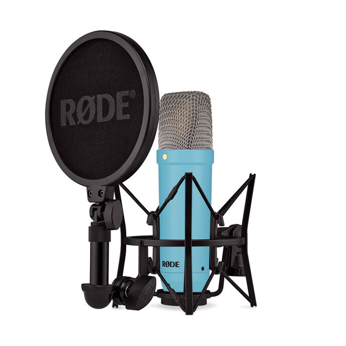 Rode NT1 Signature Blue, Großmembran-Kondensatormikrofon - blau