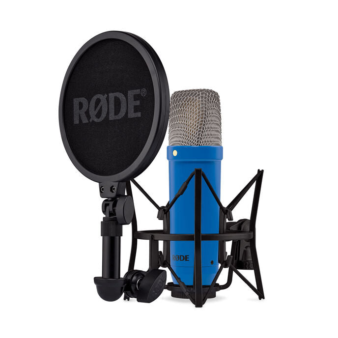 Rode NT1 Signature Cobalt, Großmembran-Kondensatormikrofon - kobaltblau