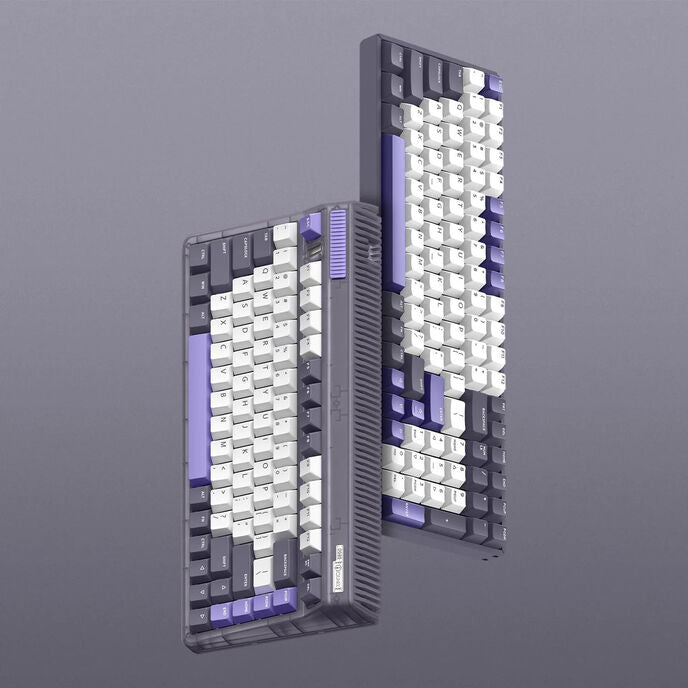 IQUNIX F97 Lavandin Wireless Gaming Tastatur, RGB - MX-Red-Switches (US)