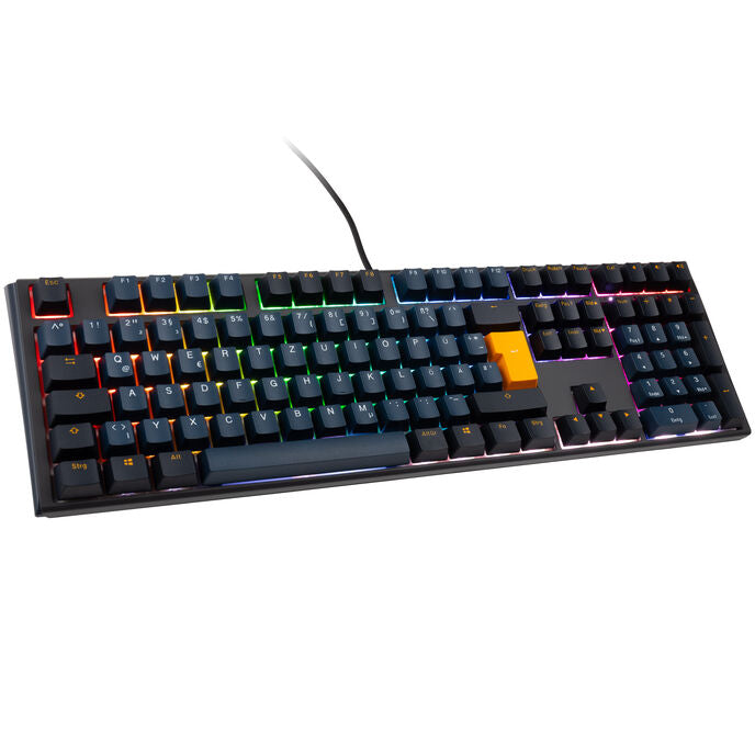 Ducky One 3 Pro Nazca Line Gaming Tastatur, mechanisch, 8.000 Hz, Hot Swap, RGB - Cherry MX2A Speed Silver, ISO (DE)