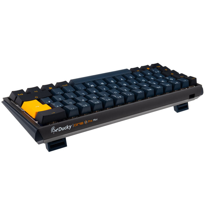 Ducky One 3 Pro Mini Nazca Line Gaming Tastatur, mechanisch, 8.000 Hz, Hot Swap, RGB - Cherry MX2A Brown, ISO (DE)