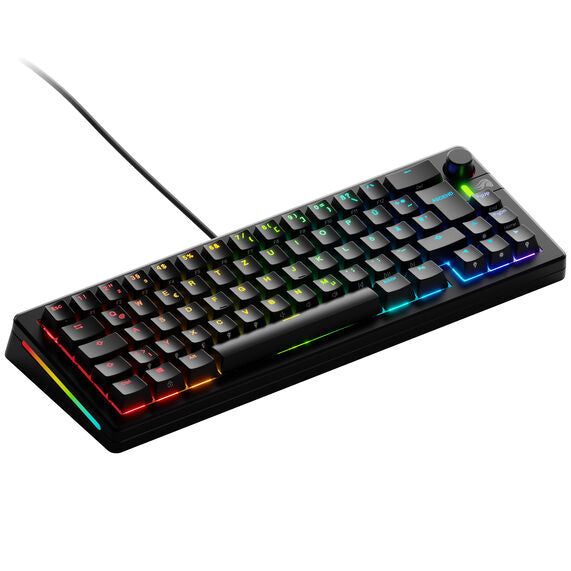 Glorious GMMK 3 65 % Custom Gaming-Tastatur - Pre-Built, ISO (DE), Fox Switches, schwarz