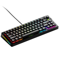 Glorious GMMK 3 Pro 65 % Custom Gaming-Tastatur - Pre-Built, ANSI (US), Fox Switches, schwarz