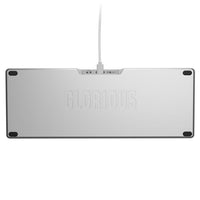 Glorious GMMK 3 Pro 65 % Custom Gaming-Tastatur - Pre-Built, ANSI (US), Fox Switches, silber