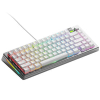 Glorious GMMK 3 Pro 75 % Custom Gaming-Tastatur - Pre-Built, ANSI (US), Fox Switches, silber
