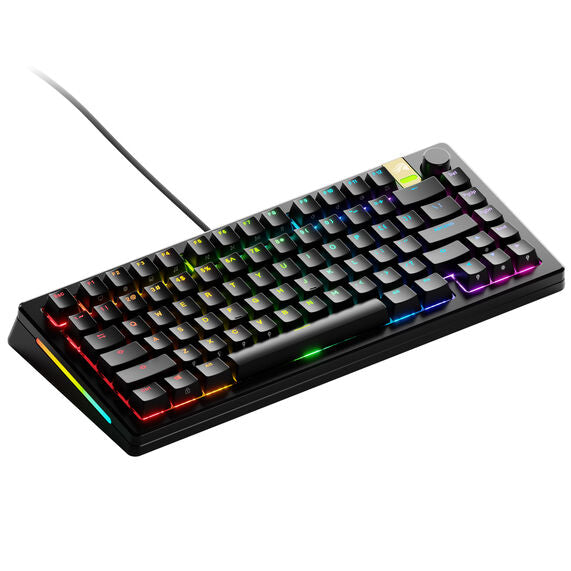 Glorious GMMK 3 Pro HE 75 % Gaming-Tastatur - Pre-Built, ANSI (US), Fox HE Switches, schwarz