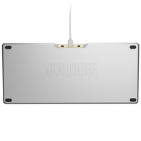 Glorious GMMK 3 Pro HE 75 % Custom Gaming-Tastatur - Pre-Built, ANSI (US), Fox HE Switches, silber