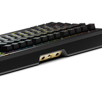 Glorious GMMK 3 Pro HE Wireless 75 % Gaming-Tastatur - Pre-Built, ANSI (US), Fox HE Switches, schwarz