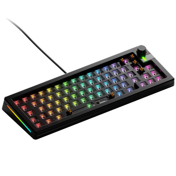 Glorious GMMK 3 Pro 65 % Custom Gaming-Tastatur - Barebone, ISO-Layout, schwarz