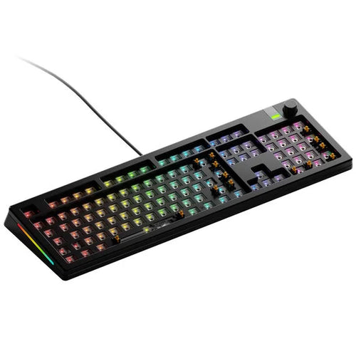 Glorious GMMK 3 Pro 100 Custom Gaming-Tastatur Barebone, ISO-Layout, schwarz