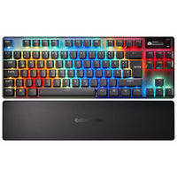 SteelSeries Apex Pro TKL Gen 3 Wireless Gaming-Tastatur, TKL-Tastatur (80 %), OLED-Display, OmniPoint 3.0 Switches, RGB – ISO (DE)