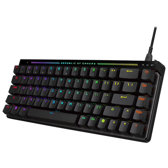 ASUS ROG Falchion Ace HFX Gaming Tastatur, RGB - ROG HFX Magnetic Switches, schwarz