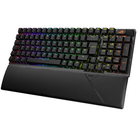 ASUS ROG Strix Scope II 96 Wireless Gaming Tastatur, RGB - schwarz. ISO (DE), ROG NX Snow Switches
