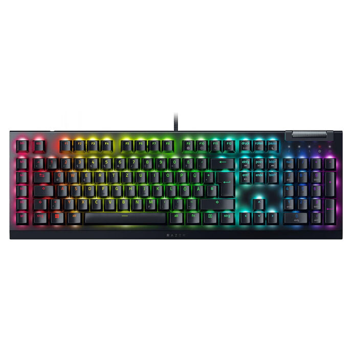 Razer BlackWidow V4 X Gaming -Tastatur, Full Size, RGB - Green Switches, ISO (DE)