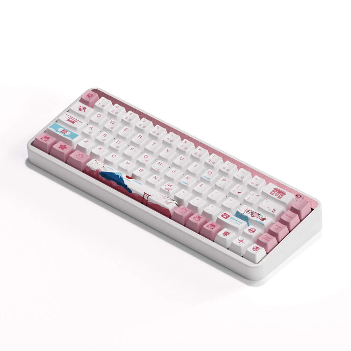 AKKO JIN 01 Tokio Gaming-Tastatur - 65%, Rosewood-Switches, ANSI