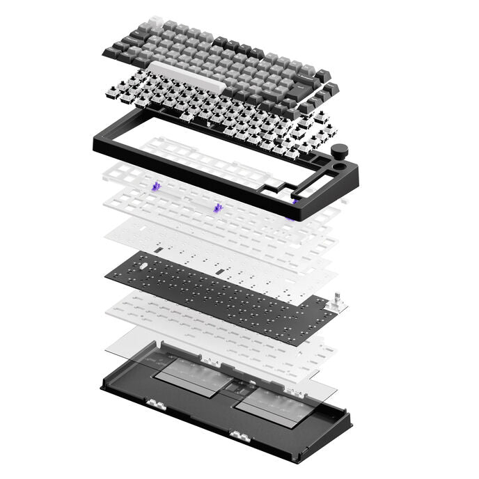 Akko Monsgeek M1 V5 ISO Barebone Kit - Moonlight White