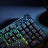 Razer BlackWidow V4 Gaming Tastatur, USB - Yellow Switch, schwarz
