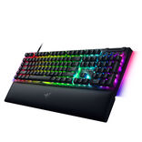 Razer BlackWidow V4 Gaming Tastatur, USB - Yellow Switch, schwarz