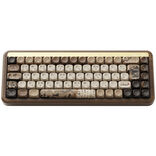AKKO MU01 Joy of Life Gaming Tastatur, RGB - Walnuss Gehäuse, Rosewood Switches, ISO-DE/UK
