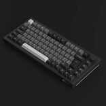 AKKO 5075B Gaming Tastatur, RGB - Rosewood Switches, ISO DE/UK/Nordic, schwarz & silber