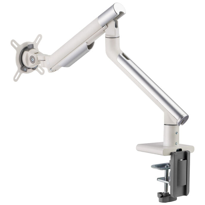 Alterzone Arm One USB Aluminum Monitor Arm, 2 x 3.0 USB Ports, Weiß