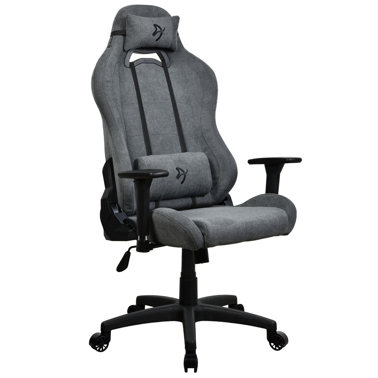 Arozzi Torretta Gaming Stuhl, Soft Fabric - grau