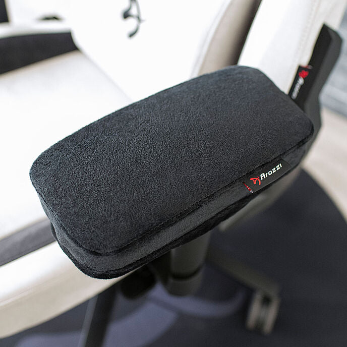 Arozzi Armlehnen Polster, Memory-Schaum - schwarz