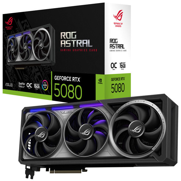 Asus ROG Astral OC GeForce RTX 5080 16 GB GDDR7
