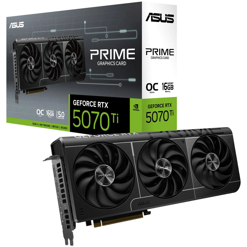 ASUS PRIME GeForce RTX 5070 Ti 16 Go GDDR7 OC Edition