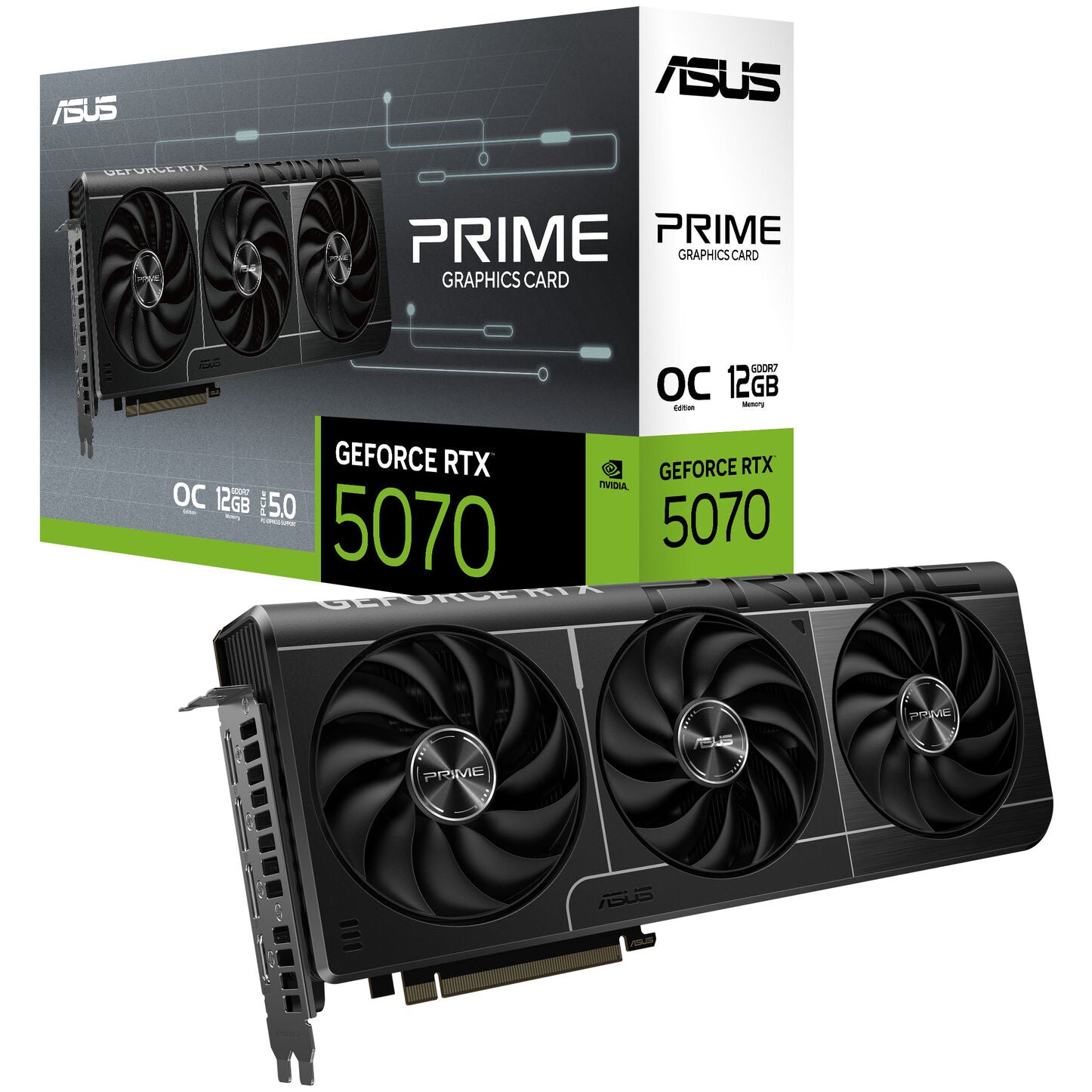 ASUS Prime GeForce RTX 5070, 12288 MB GDDR7