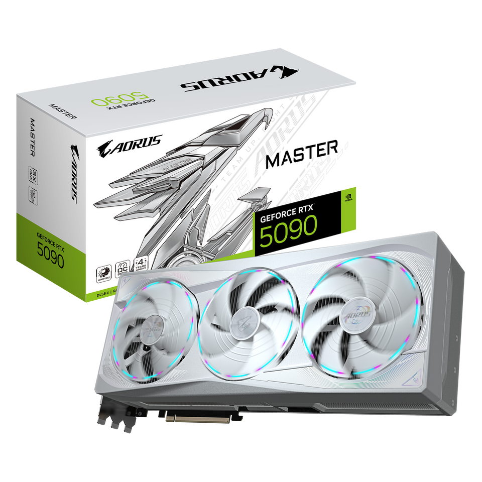 Gigabyte AORUS MASTER GeForce RTX 5090 32GB GDDR7
