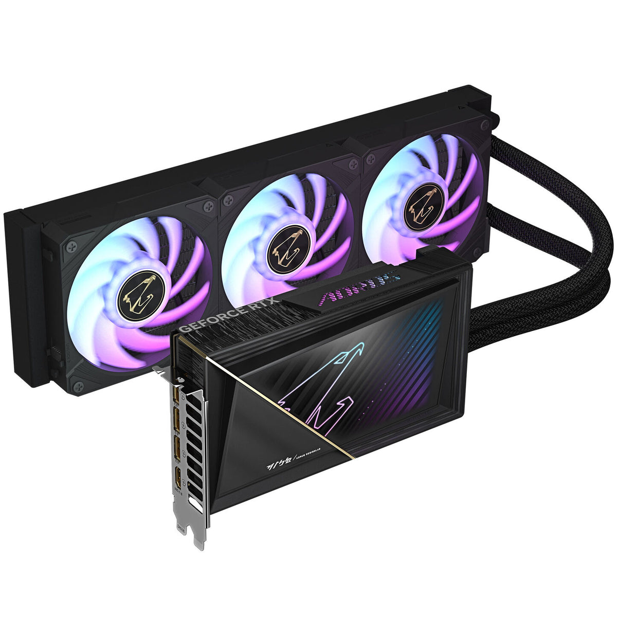 Gigabyte XTREME WATERFORCE GeForce RTX 5080 16GB GDDR7 Black