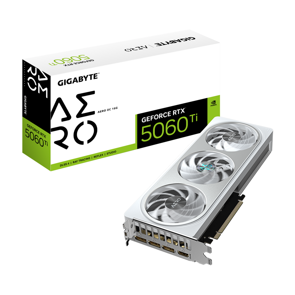 Gigabyte GeForce RTX 5060 Ti AERO OC 16G GDDR7