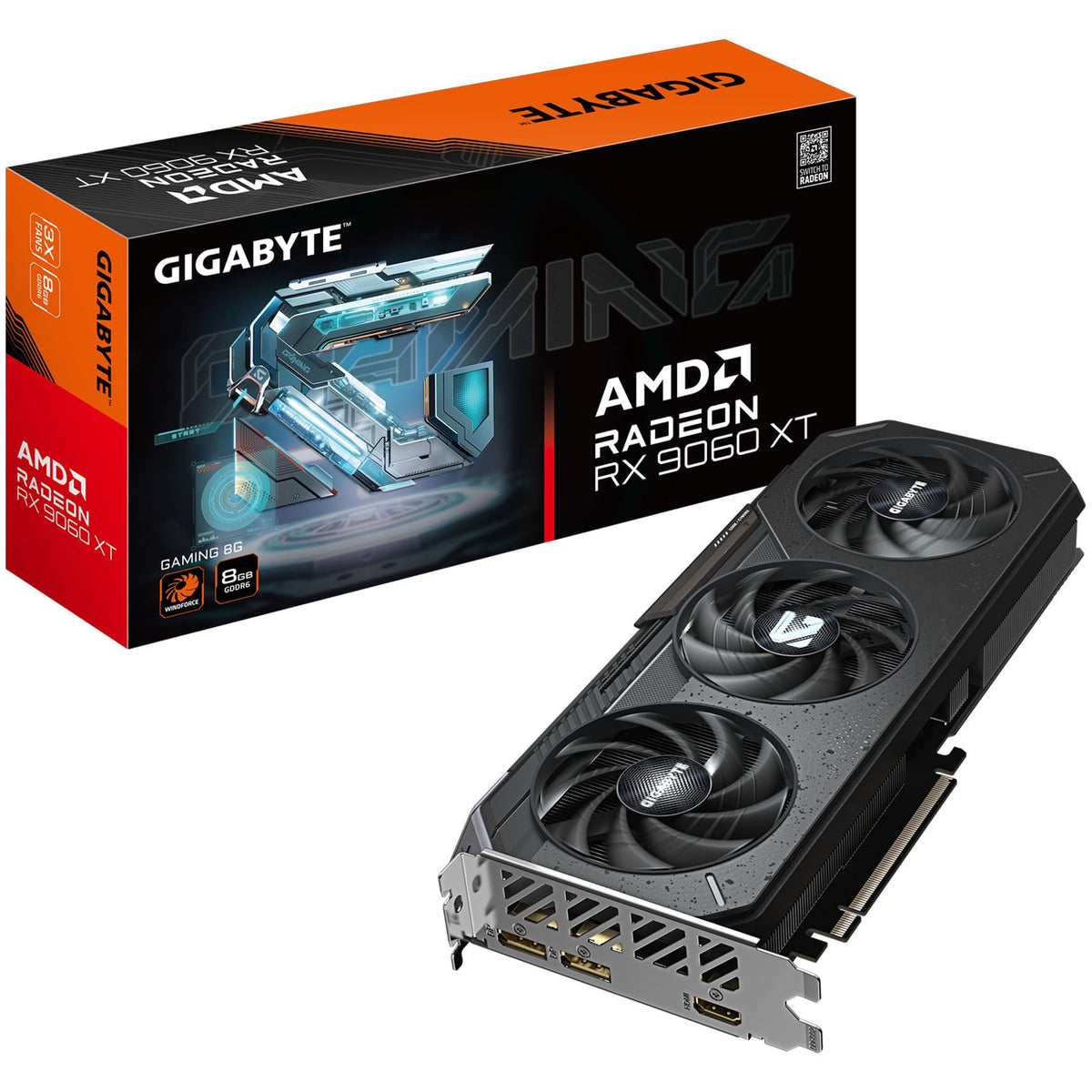 GIGABYTE Radeon RX 9060 XT GAMING 8G GDDR6