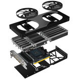 Inno3D GeForce RTX 5070 Twin X2 12 Go GDDR7 Noir / Argent