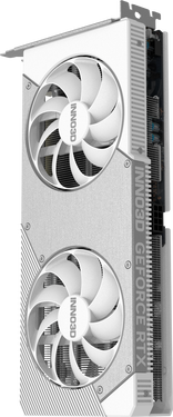 Inno3D GeForce RTX 5060 Ti N506T2-16D7X-191073W 16 Go GDDR7 Blanc / Argent