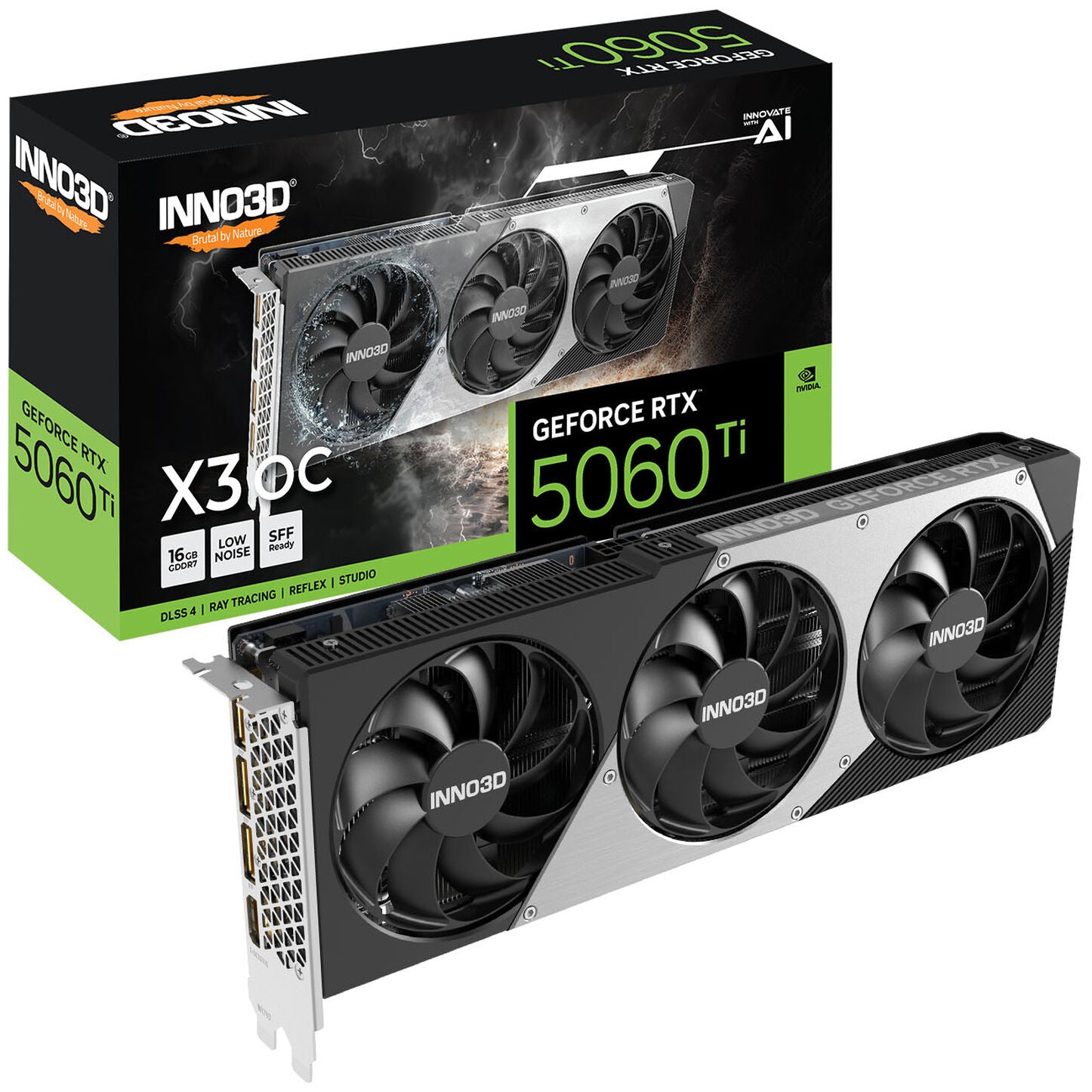 INNO3D GeForce RTX 5060 Ti X3 OC, 16384 MB GDDR7