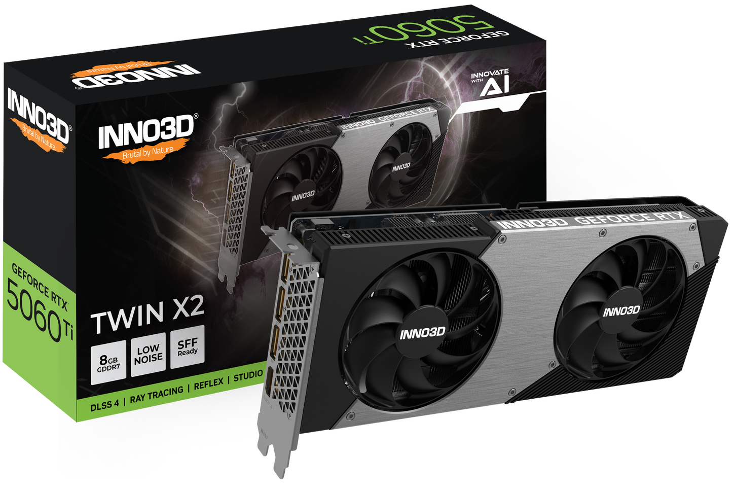 INNO3D GeForce RTX 5060 Ti Twin X2, 8192 MB GDDR7