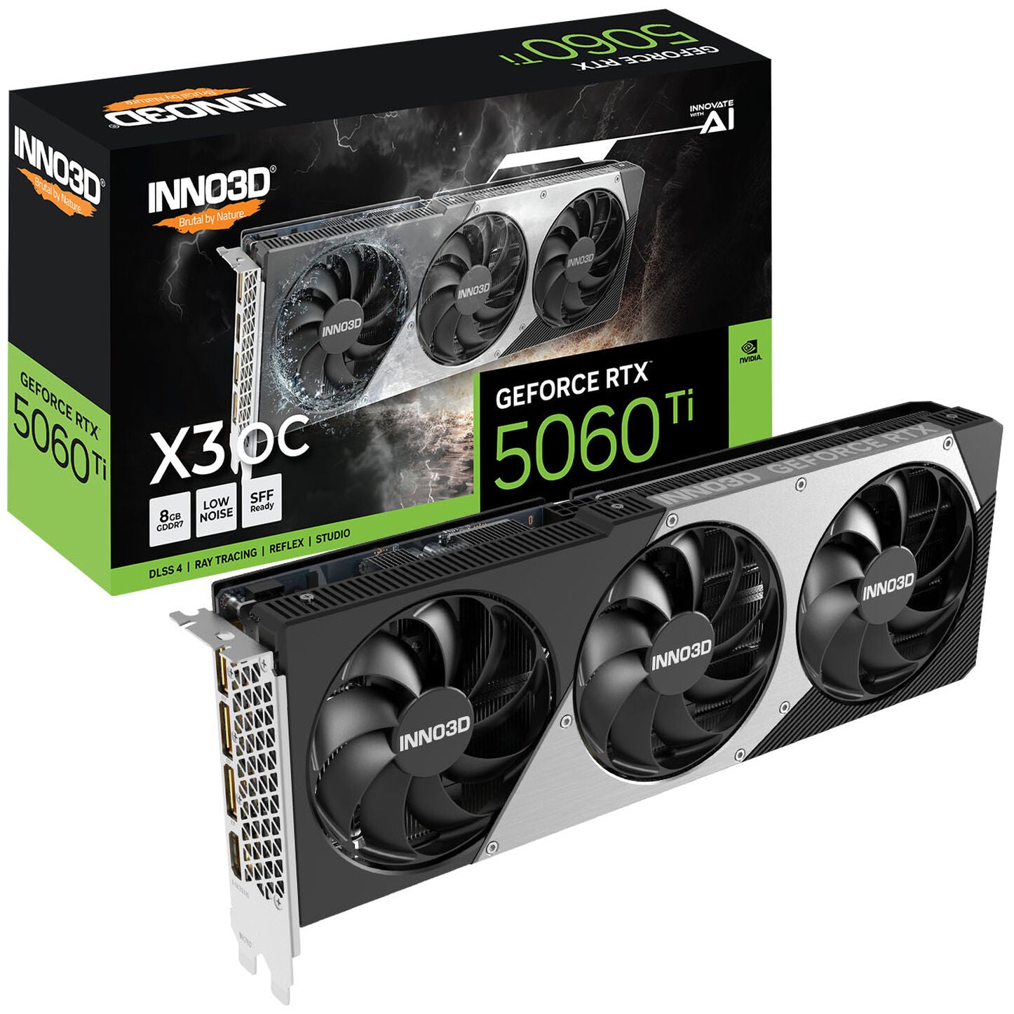 INNO3D GeForce RTX 5060 Ti X3 OC, 8192 MB GDDR7