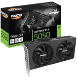 Inno3D Twin X2 OC GeForce RTX 5050 8GB GDDR6 Black