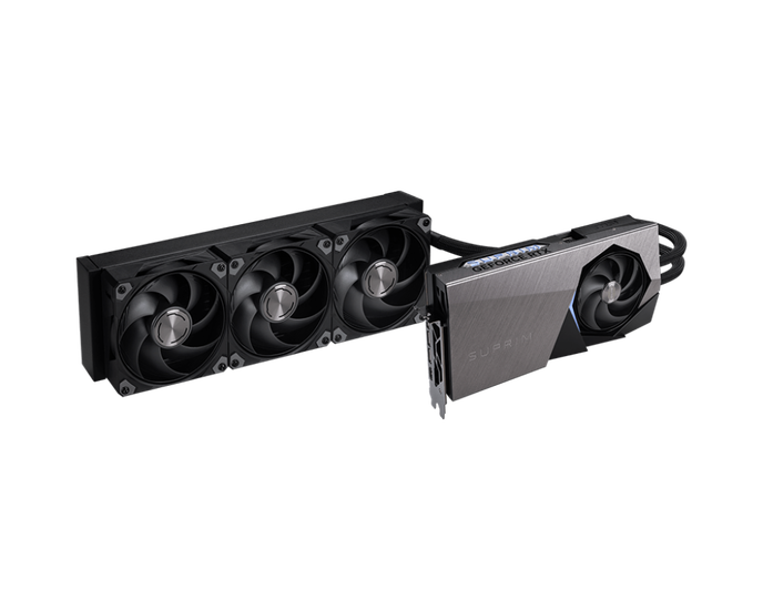 MSI GeForce RTX 5080 16G Suprim Liquid SOC, 16384 MB GDDR7