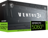 MSI GeForce RTX 5060 Ti Ventus 3X OC, 16384 MB GDDR7