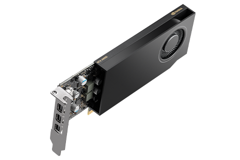 NVIDIA RTX A1000 8GB GDDR6 Black