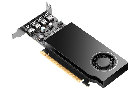 NVIDIA RTX A1000 8GB GDDR6 Black