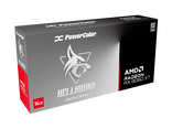 PowerColor Hellhound Spectral White AMD Radeon™ RX 9060 XT 16 Go GDDR6