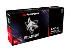 PowerColor Hellhound OC Radeon RX 9060 XT 8GB GDDR6