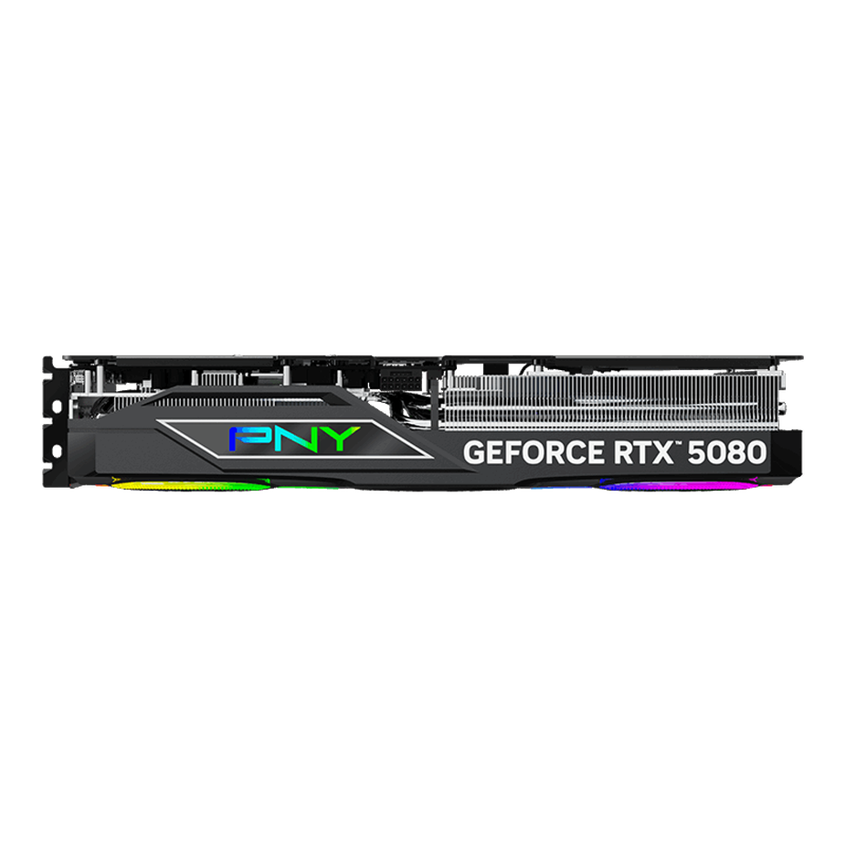 PNY GeForce RTX 5080 16GB ARGB EPIC-X RGB Overclocked Triple Fan GDDR7