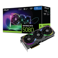 PNY GeForce RTX 5080 16GB ARGB EPIC-X RGB Overclocked Triple Fan GDDR7