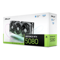 PNY VCG508016TFXPB1 GeForce RTX 5080 16GB GDDR7 Black