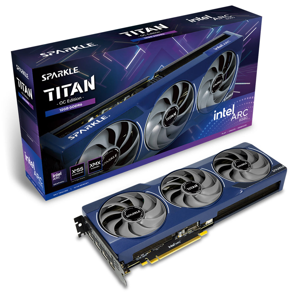 Sparkle Intel Arc B580 TITAN OC 12GB GDDR6